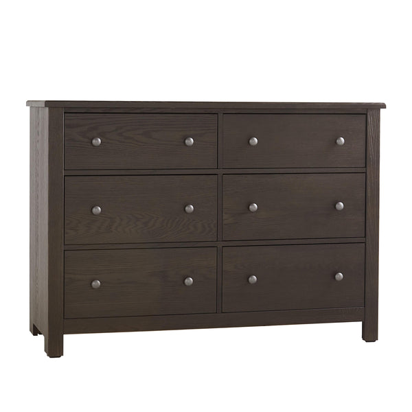 Vaughan-Bassett Fundamentals 10-002 6 Drawer Dresser - Java IMAGE 1