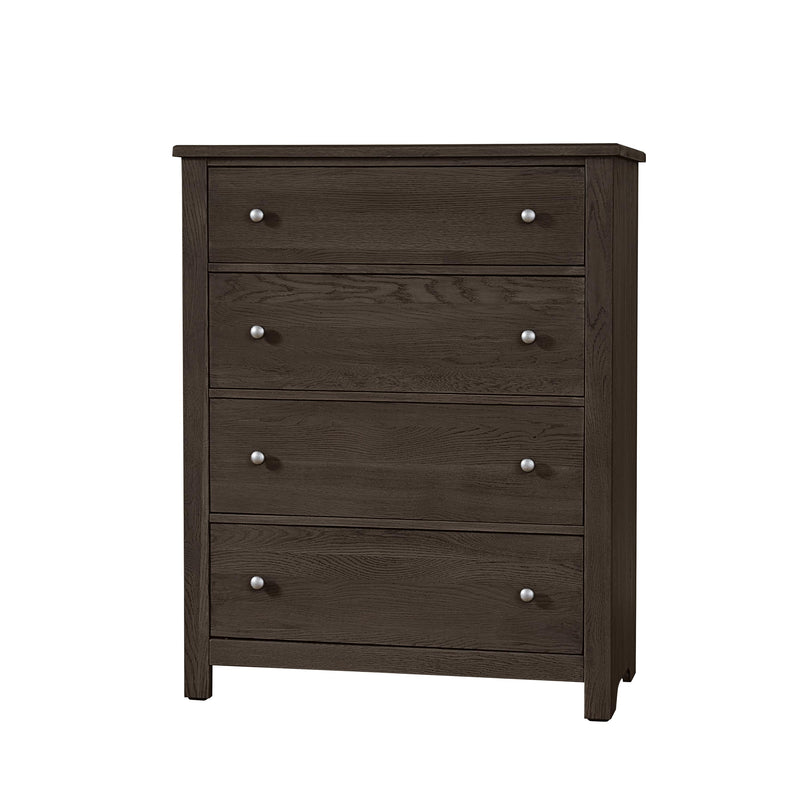 Vaughan-Bassett Fundamentals 10-114 4 Drawer Chest - Java IMAGE 1