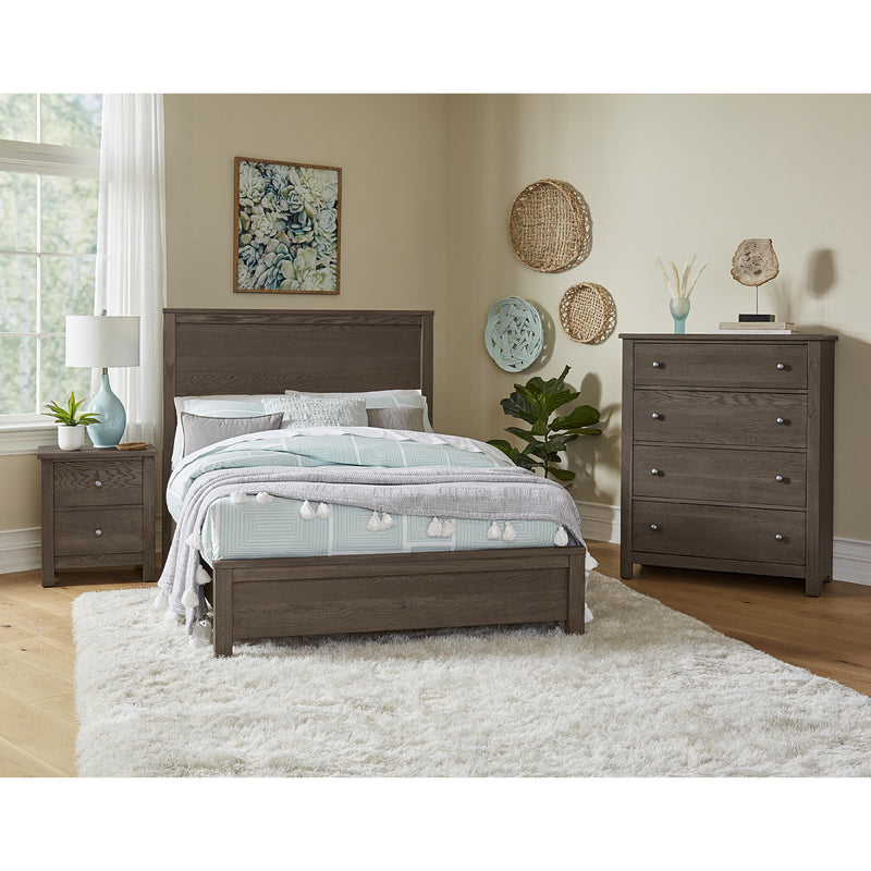 Vaughan-Bassett Fundamentals 11-114 4 Drawer Chest - Grey IMAGE 3