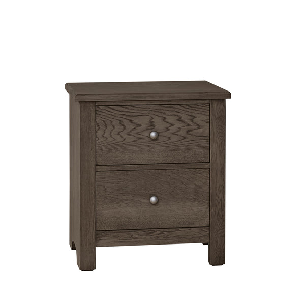 Vaughan-Bassett Fundamentals 11-226 2 Drawer Night Stand - Grey IMAGE 1