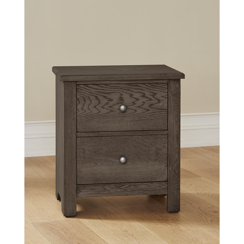 Vaughan-Bassett Fundamentals 11-226 2 Drawer Night Stand - Grey IMAGE 2