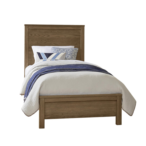 Vaughan-Bassett Fundamentals 12 Twin Bed - Natural IMAGE 1