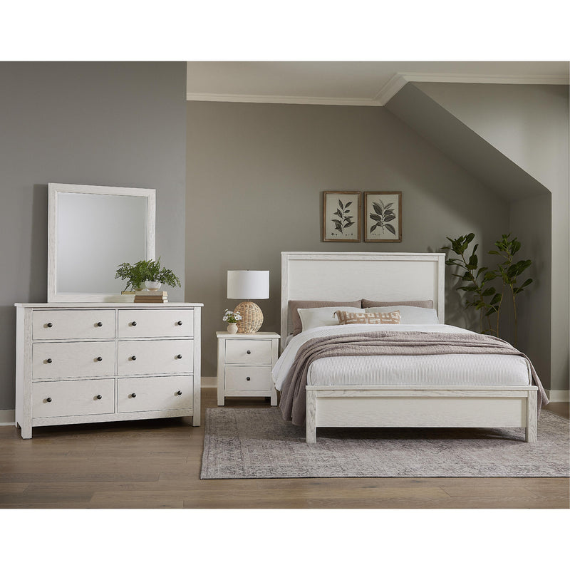 Vaughan-Bassett Fundamentals 16 King Bed - White IMAGE 2