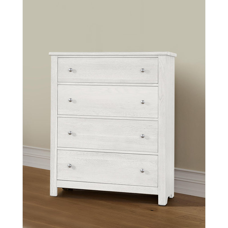 Vaughan-Bassett Fundamentals 16-114 4 Drawer Chest - White IMAGE 2