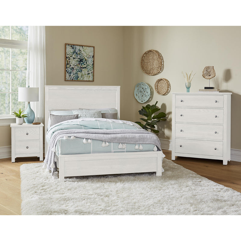 Vaughan-Bassett Fundamentals 16-114 4 Drawer Chest - White IMAGE 4