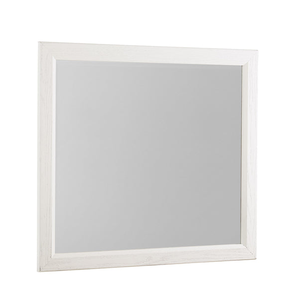 Vaughan-Bassett Fundamentals 16-446 Landscape Mirror - White IMAGE 1