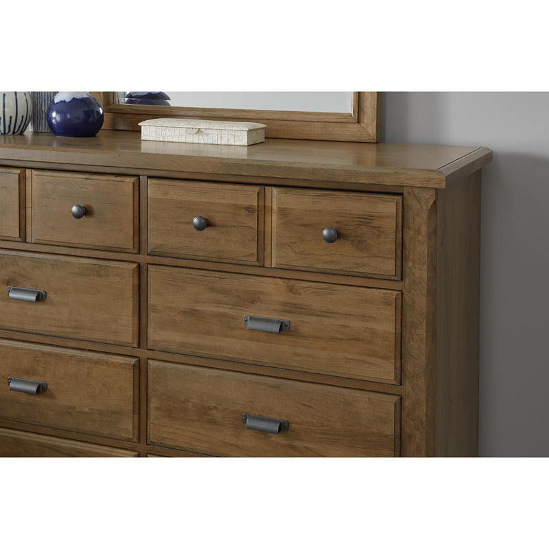 Vaughan-Bassett Lancaster County 815-002 8 Drawer Dresser - Amish Cherry IMAGE 5