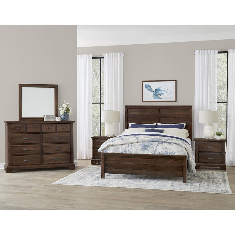 Vaughan-Bassett Lancaster County 817 King Casual Bed - Amish Walnut IMAGE 4