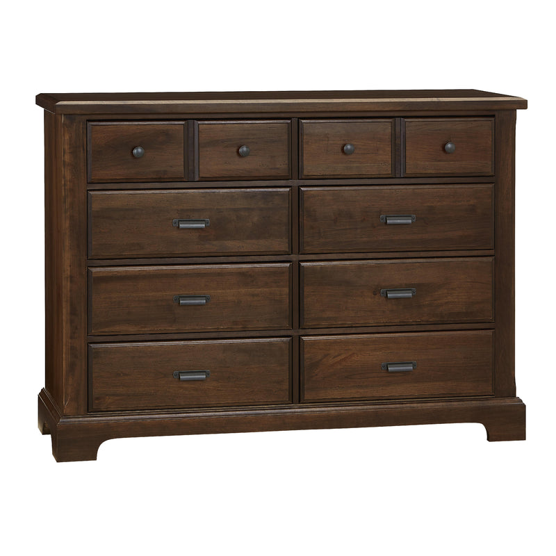 Vaughan-Bassett Lancaster County 817-002 8 Drawer Dresser - Amish Walnut IMAGE 1