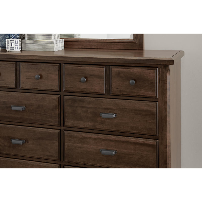 Vaughan-Bassett Lancaster County 817-002 8 Drawer Dresser - Amish Walnut IMAGE 4