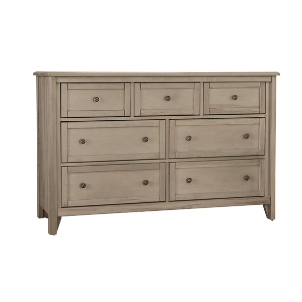 Vaughan-Bassett Woodbridge 821-003 7 Drawer Dresser - Shadow Grey IMAGE 1