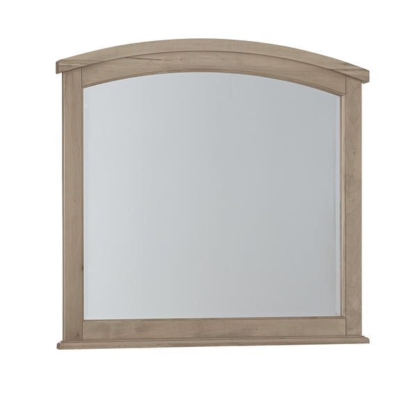 Vaughan-Bassett Woodbridge 821-447 Arched Mirror - Shadow Grey IMAGE 1