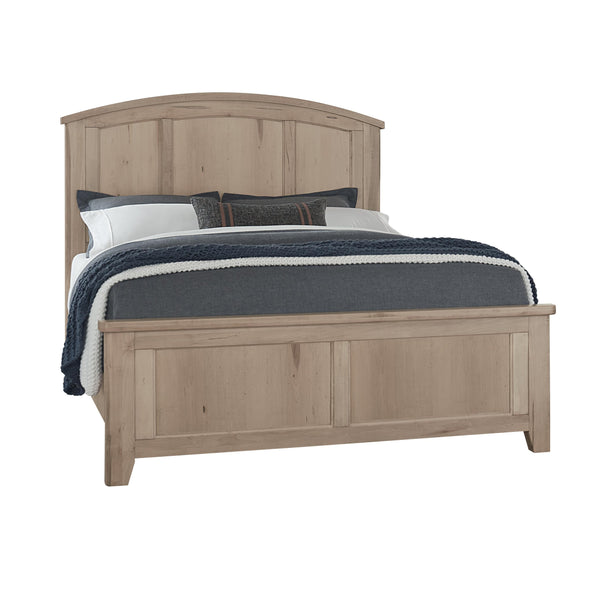 Vaughan-Bassett Woodbridge 822 Queen Arch Bed - Clear Maple IMAGE 1