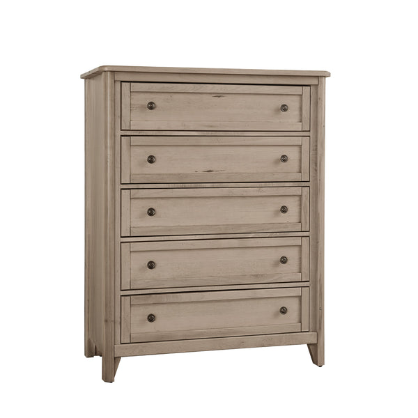 Vaughan-Bassett Woodbridge 822-115 5 Drawer Chest - Clear Maple IMAGE 1