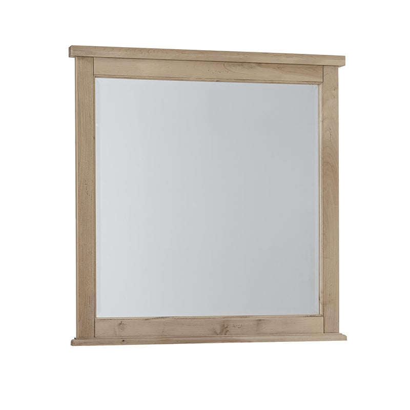 Vaughan-Bassett Woodbridge 822-445 Landscape Mirror - Clear Maple IMAGE 1