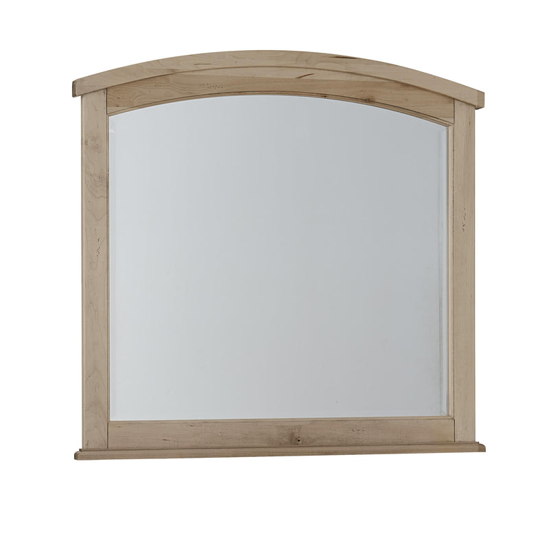 Vaughan-Bassett Woodbridge 822-447 Arched Mirror - Clear Maple IMAGE 3