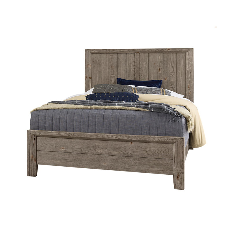 Vaughan-Bassett Yellowstone 780 King Bed with MS2 - Dapple Grey IMAGE 1