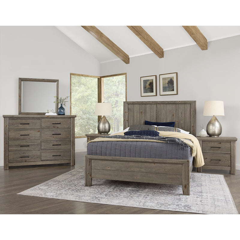 Vaughan-Bassett Yellowstone 780 King Bed with MS2 - Dapple Grey IMAGE 2