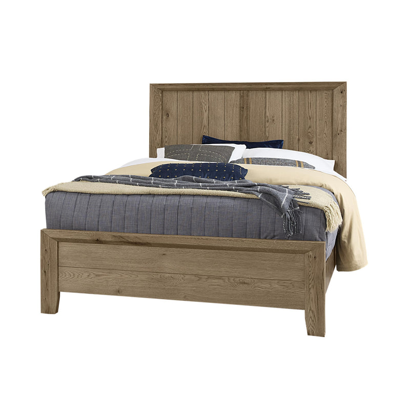 Vaughan-Bassett Yellowstone 782 King Bed with MS2 - Chestnut Natural IMAGE 1