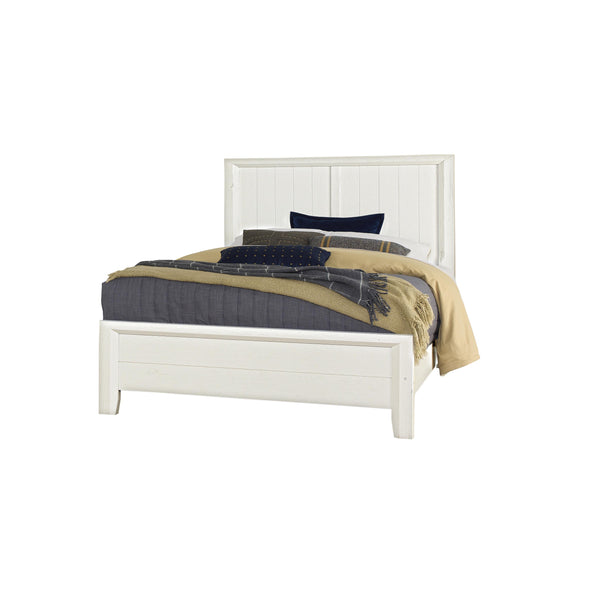 Vaughan-Bassett Yellowstone 784 King Bed with MS2 - White IMAGE 1