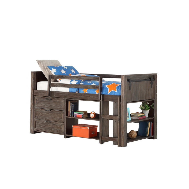 Donco Trading Company Kids Beds Loft Bed 0318-TBS-B IMAGE 2