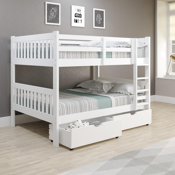 Donco Trading Company Kids Beds Bunk Bed 1015-3FFW_505-W IMAGE 1