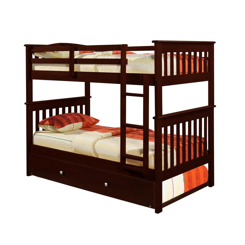 Donco Trading Company Kids Beds Bunk Bed 120-3-TTCP_503-CP IMAGE 2