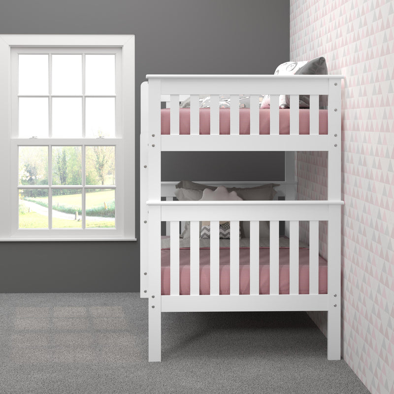 Donco Trading Company Kids Beds Bunk Bed 120-3-TTWH IMAGE 4