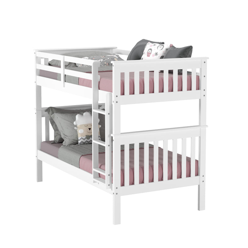 Donco Trading Company Kids Beds Bunk Bed 120-3-TTWH IMAGE 8