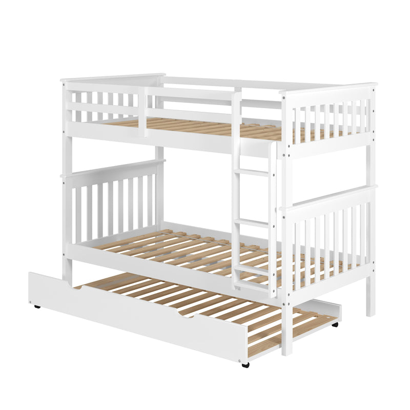 Donco Trading Company Kids Beds Bunk Bed 120-3-TTWH_503-W IMAGE 5