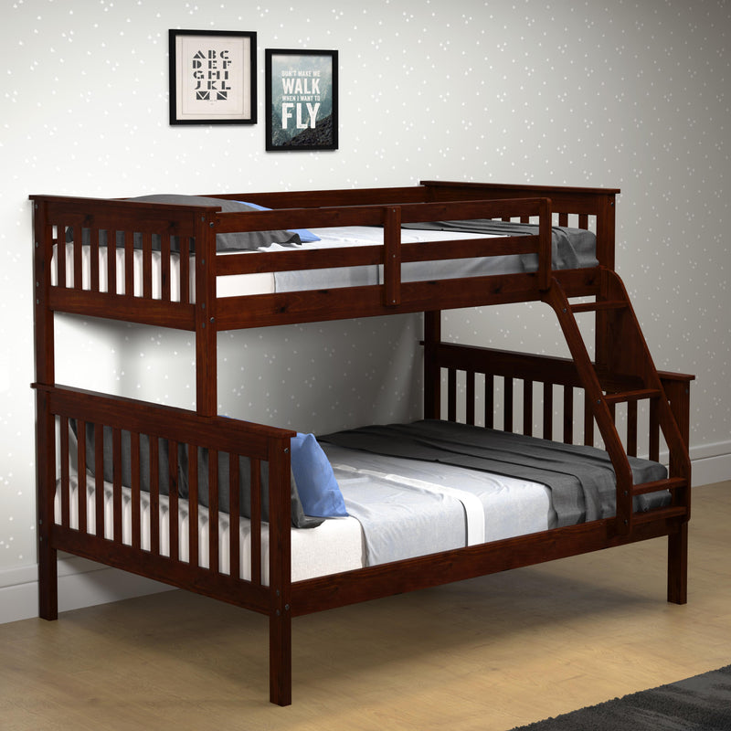 Donco Trading Company Kids Beds Bunk Bed 122-3-TFCP IMAGE 1