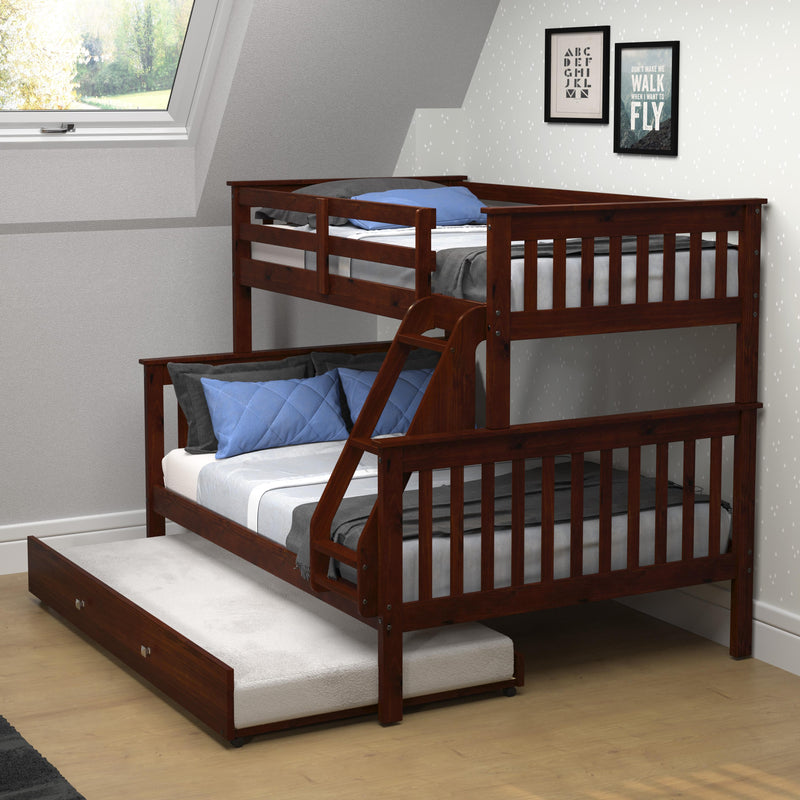 Donco Trading Company Kids Beds Bunk Bed 122-3-TFCP_503-CP IMAGE 3