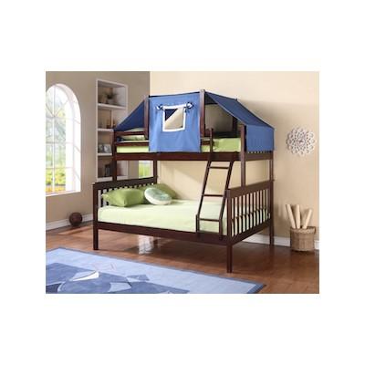 Donco Trading Company Kids Beds Bunk Bed 122-3-TFCP_755CP_755B IMAGE 1