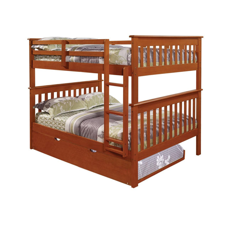 Donco Trading Company Kids Beds Bunk Bed 123-3-FFE_503-E IMAGE 2