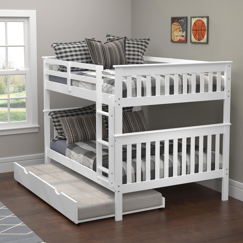 Donco Trading Company Kids Beds Bunk Bed 123-3-FFW_503-W IMAGE 3