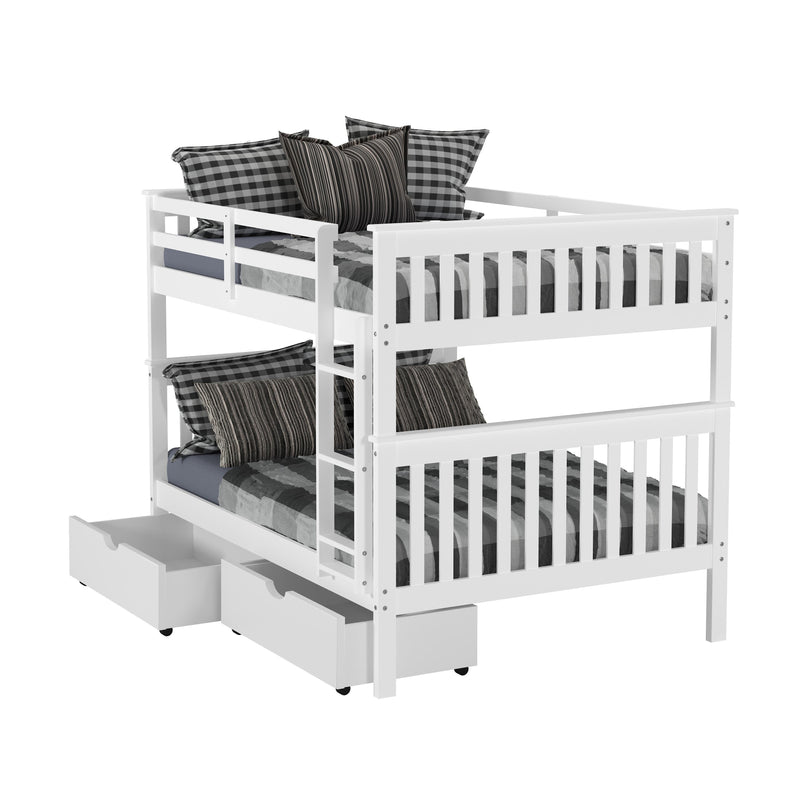 Donco Trading Company Kids Beds Bunk Bed 123-3-FFW_505-W IMAGE 7