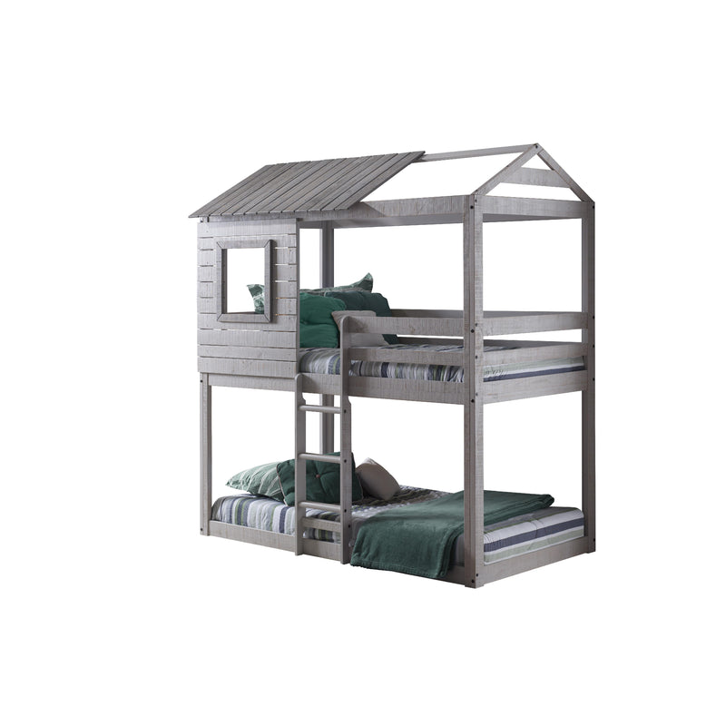 Donco Trading Company Kids Beds Bunk Bed 1370-TTLG IMAGE 4