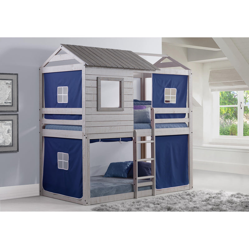 Donco Trading Company Kids Beds Bunk Bed 1370-TTLG_1370-DB IMAGE 1