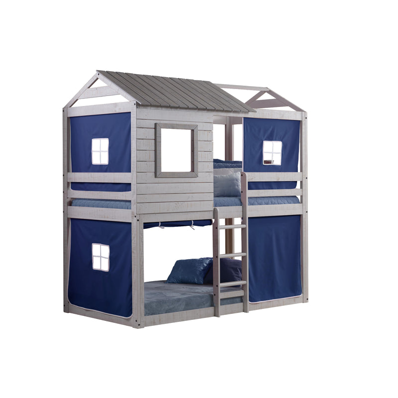 Donco Trading Company Kids Beds Bunk Bed 1370-TTLG_1370-DB IMAGE 3