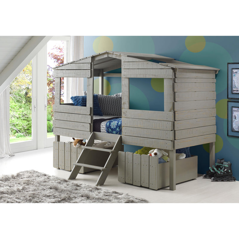 Donco Trading Company Kids Beds Loft Bed 1380-TLRG_1381-RG IMAGE 1