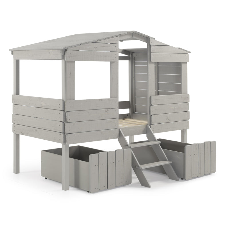 Donco Trading Company Kids Beds Loft Bed 1380-TLRG_1381-RG IMAGE 2