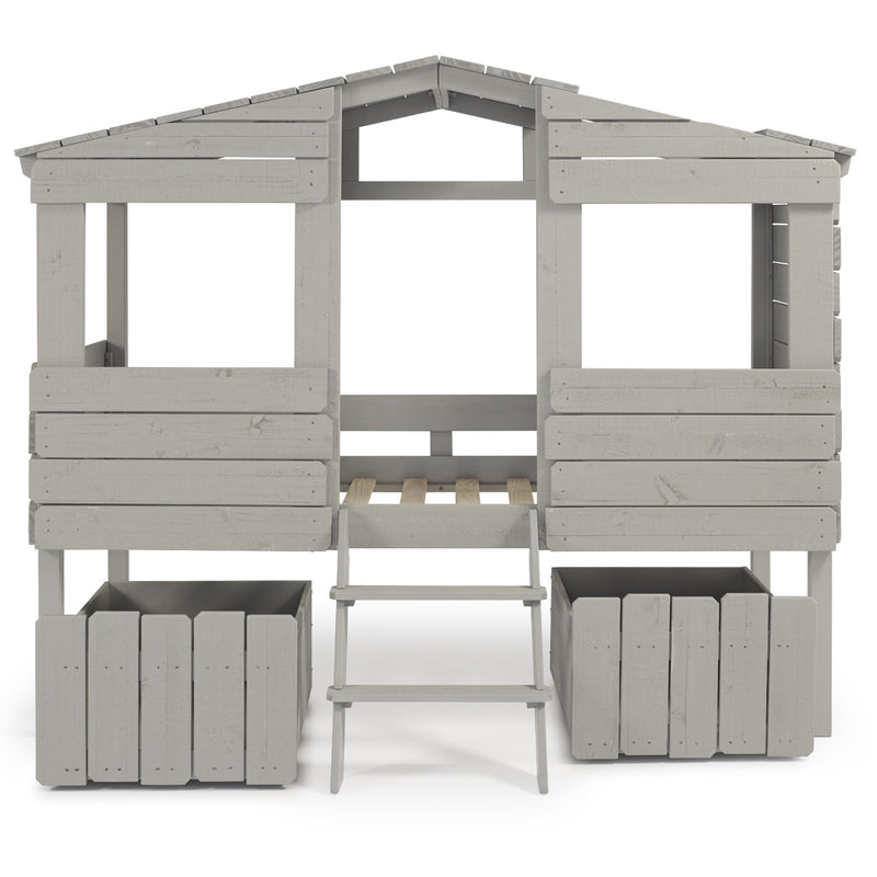 Donco Trading Company Kids Beds Loft Bed 1380-TLRG_1381-RG IMAGE 3