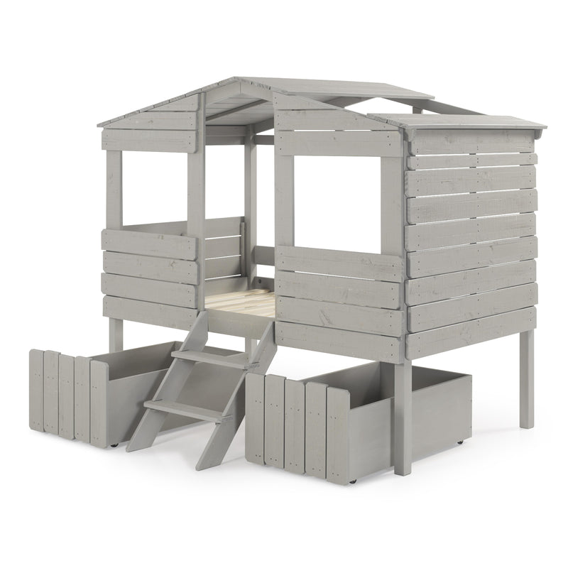 Donco Trading Company Kids Beds Loft Bed 1380-TLRG_1381-RG IMAGE 4