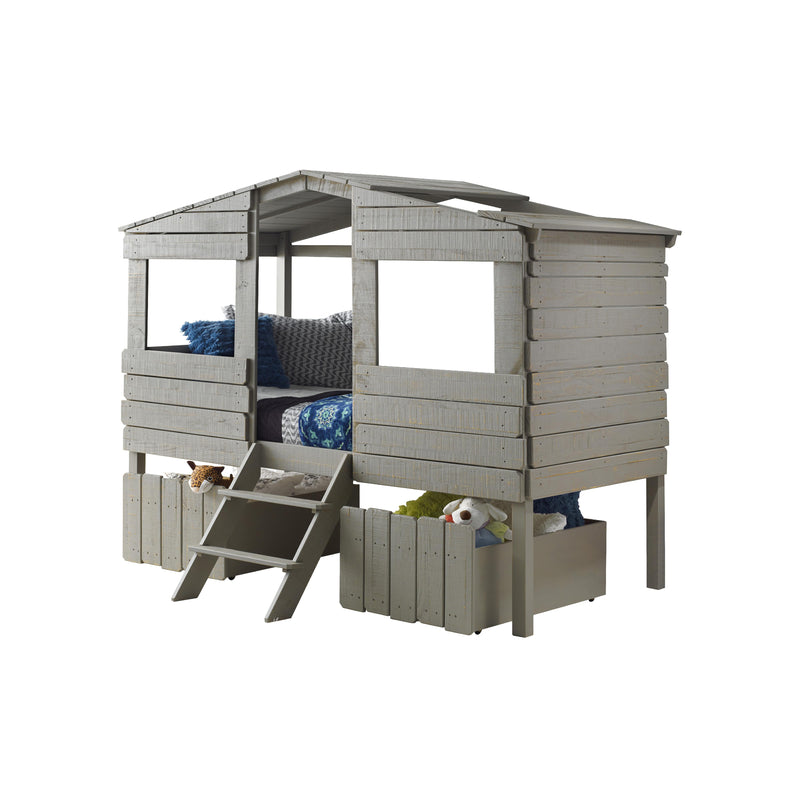 Donco Trading Company Kids Beds Loft Bed 1380-TLRG_1381-RG IMAGE 5