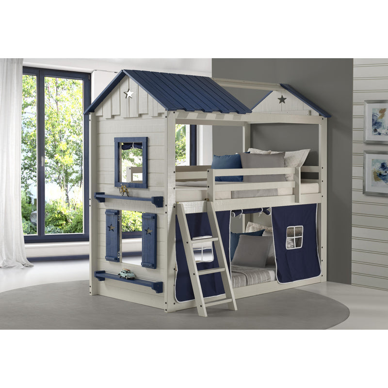 Donco Trading Company Kids Beds Bunk Bed 1580-TTLGB_1575-TB IMAGE 1