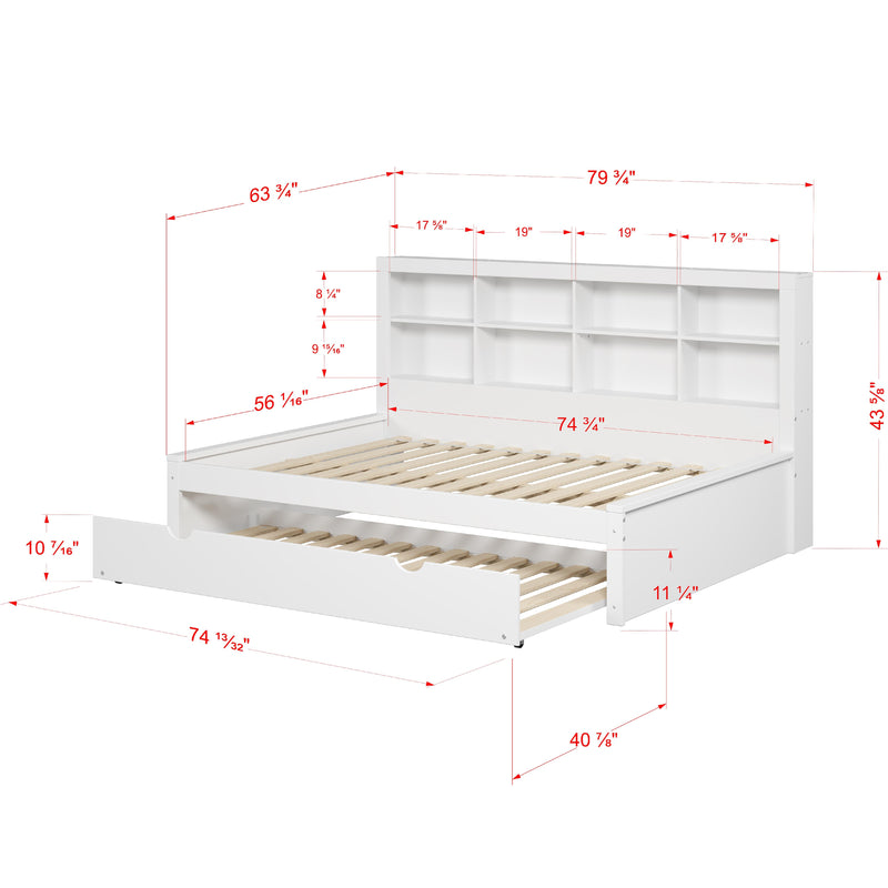 Donco Trading Company Kids Beds Bed 1733-FW_503-W IMAGE 1