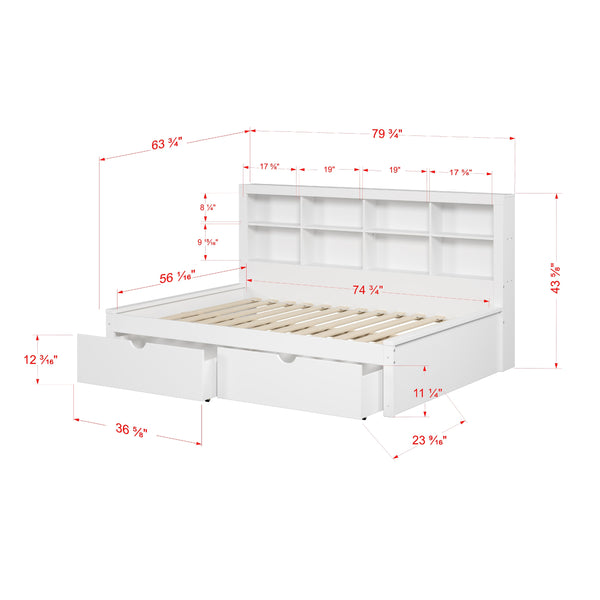 Donco Trading Company Kids Beds Bed 1733-FW_505-W IMAGE 1