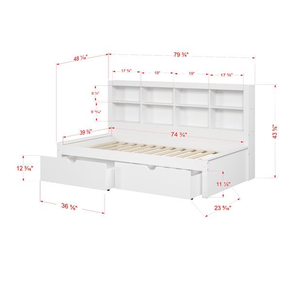 Donco Trading Company Kids Beds Bed 1733-TW_505-W IMAGE 1