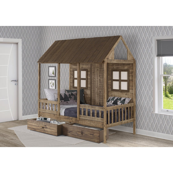 Donco Trading Company Kids Beds Loft Bed 1899-TRD_1897-RD IMAGE 1