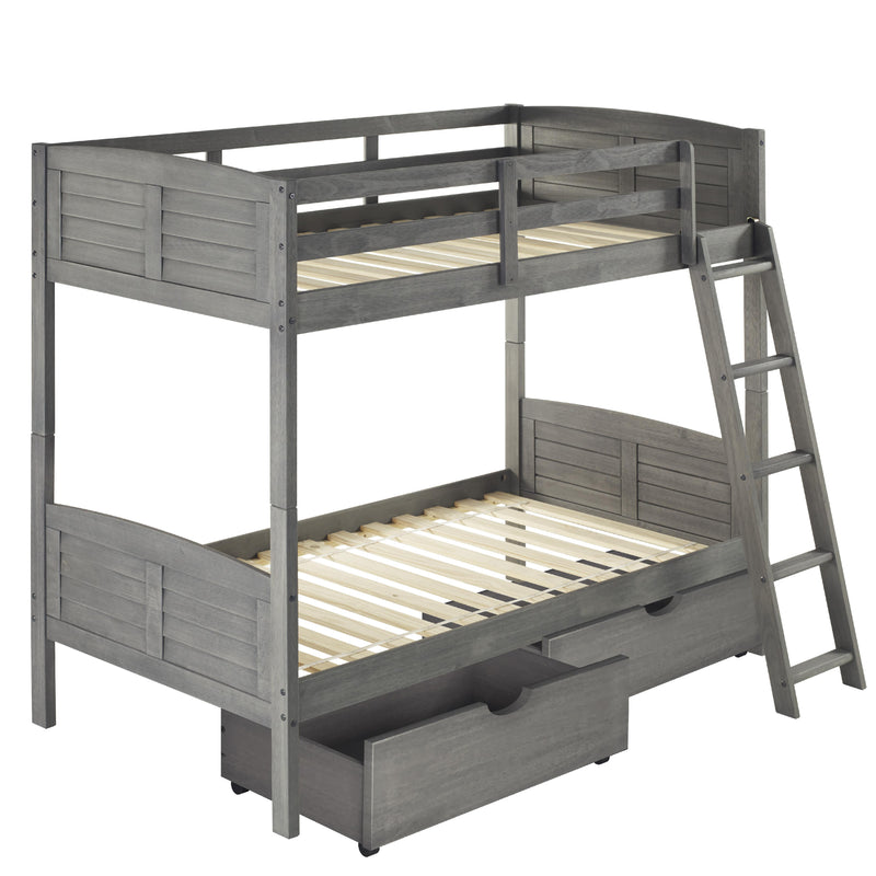 Donco Trading Company Kids Beds Bunk Bed 2010-TTAG_505-AG IMAGE 2